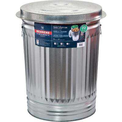 United Solutions Rough and Rugged 45 Gal. Wheeled Trash Can with Attached  Lid - Stevens Do it Best